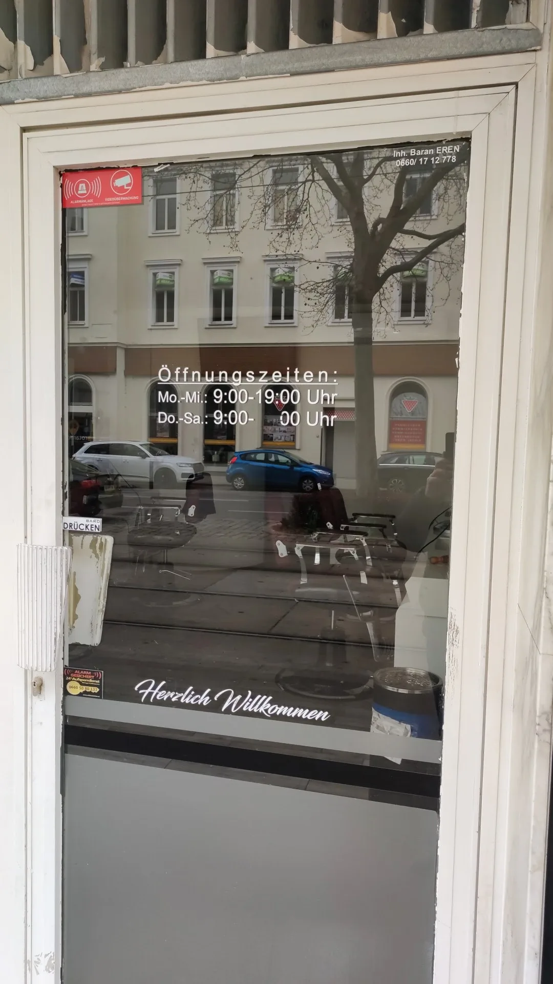Blick in den Salon